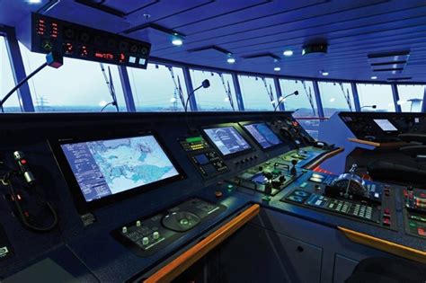 gas carrier ship bridge interior